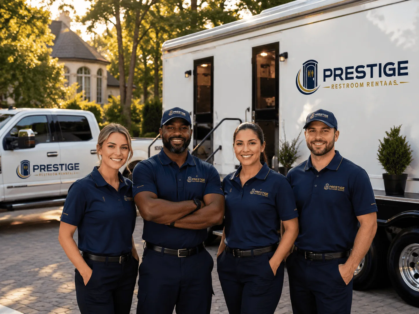 Trusted Luxury Portable Restrooms company in Benedict, ND